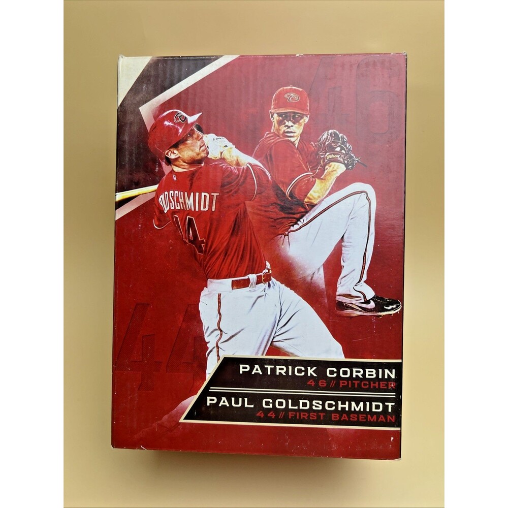 Arizona Diamondbacks Dual Bobblehead PATRICK CORBIN PAUL GOLDSCHMIDT 2013 New